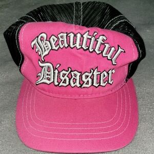 Beautiful Disaster trucker hat